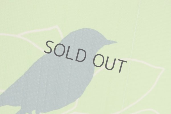 Photo2: Noren Japanese Curtain Doorway NM SD birds leaf ecolier teijin 85 x 170 cm  (2)