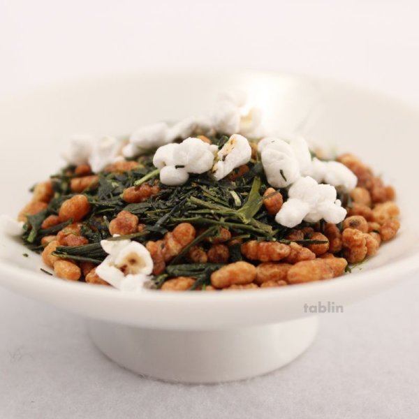 Photo1: High class Japanese tea Taiko Genmaicha brown rice tea in Kagoshima 100g (1)