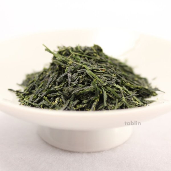 Photo2: High class Japanese green tea leaves Gyokuro Fresh top in Yame Fukuoka 80g (2)