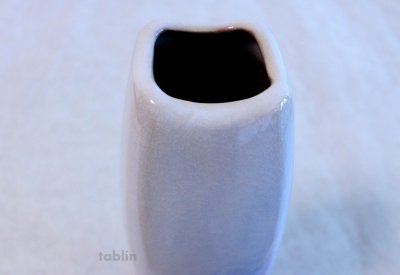 Photo1: Hagi yaki ware Japanese vase Kiyotuki hanaike H 24.5cm