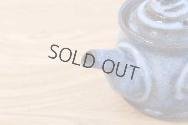 Photo5: Hagi yaki ware Japanese tea pot cups set watatumi yu pottery tea strainer 400ml (5)