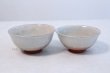 Photo1: Hagi yaki ware Japanese rice bowl Ginbai kumi set of 2 (1)