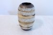 Photo3: Shigaraki pottery Japanese vase modan matunami widh wood tag H 25cm (3)