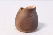 Photo5: Shigaraki pottery Japanese small vase tebukuro flower H 8.5cm (5)