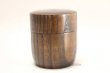 Photo4: Tea Caddy Japanese wood Matcha container Natsume natural wood size:30g (4)