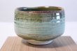 Photo2: Mino yaki ware Japanese tea bowl Ryokusai chawan Matcha Green Tea Tea  (2)