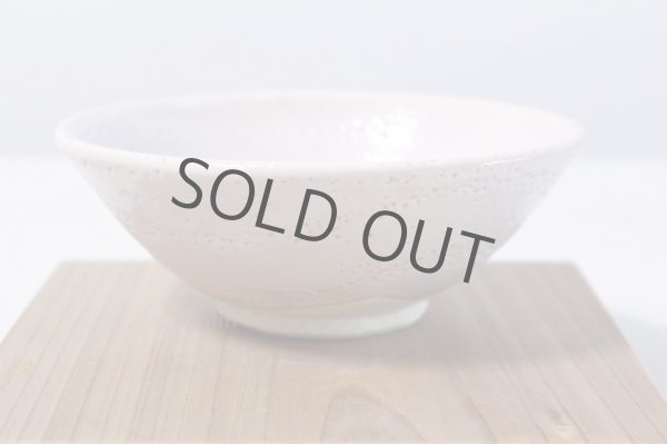 Photo2: Mino yaki ware Japanese tea bowl Sakurashino toga Hira chawan Matcha Green Tea  (2)