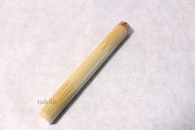 Photo1: Japanese Bamboo teaspoon 18cm Yasaburo Tanimura Suikaen Medake type Case set