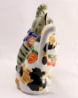 Photo5: Japanese Lucky Cat Kutani yaki ware Porcelain Maneki Neko Kinsai mori5 (5)