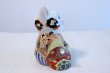 Photo4: Japanese Lucky Cat Kutani yaki ware Porcelain Maneki Neko Fukusuke sakari (4)