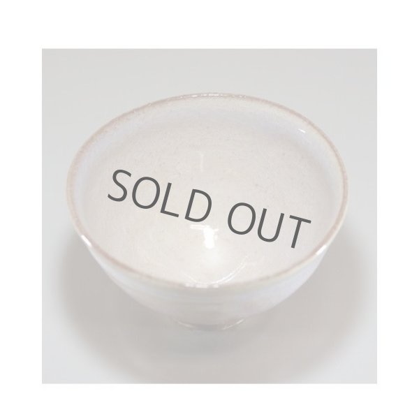 Photo2: Hagi ware Senryuzan kiln Japanese matcha tea bowl kyo (2)