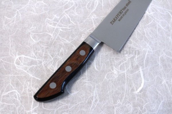 Photo4: SAKAI TAKAYUKI Japanese knife TUS High carbon stainless steel Gyuto, Slicer, Petty, Santoku any type  (4)
