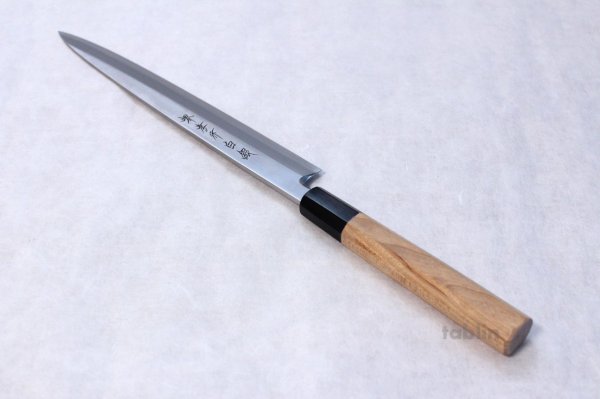 Photo3: SAKAI TAKAYUKI Japanese knife INOX Hakugin Mirror Finish Sashimi Yanagiba (3)