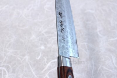 Photo2: SAKAI TAKAYUKI Japanese knife 17 hemmered Damascus-Layers VG10 core any type