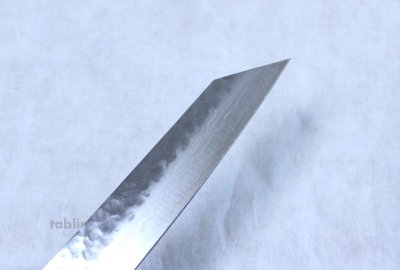 Photo1: SAKAI TAKAYUKI knife 17-layer Damascus VG-10 hammered Kengata Kiritsuke sashimi 300mm