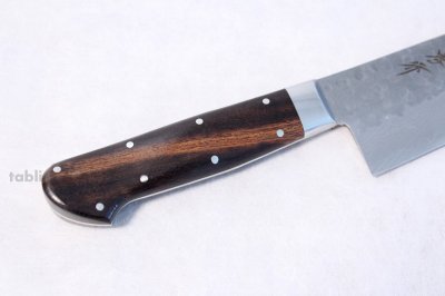Photo1: SAKAI TAKAYUKI Japanese knife 17 Layers hemmered Damascus steel Sugihara model