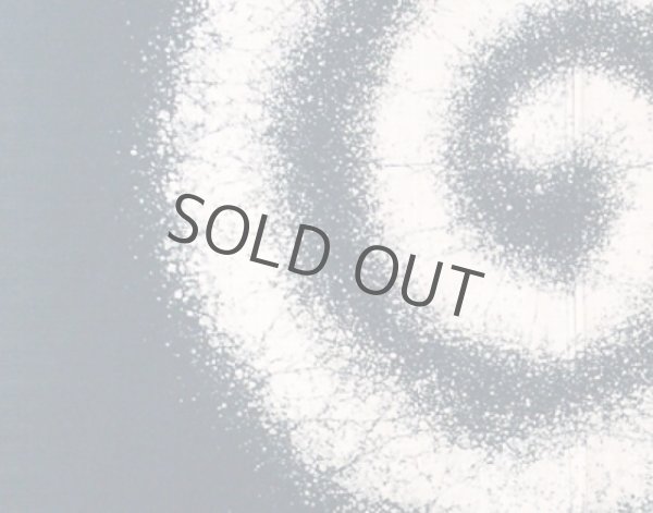 Photo2: Kyoto Noren SB Japanese batik door curtain Uzum Whirlpool dark navy 85cm x 120cm (2)