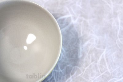 Photo2: Kutani porcelain tea bowl forest mountains chawan Matcha Green Tea Japanese