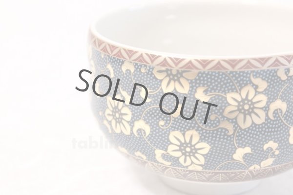 Photo4: Kutani ware tea bowl Seiryutessen Aochibu shin chawan Matcha Green Tea Japanese (4)