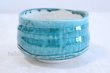 Photo2: Tokoname ware Japanese matcha tea bowl chawan wan turquoise blue waters iguchi (2)