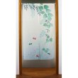 Photo8: Kyoto Noren MS Japanese door curtain Tsurukusa and Goldfishes green 84 x 148cm (8)