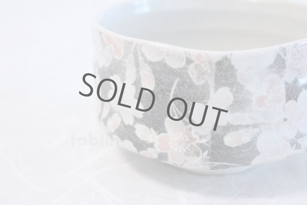Photo3: Tokoname ware Japanese matcha tea bowl chawan wan Sakura hai wan (3)