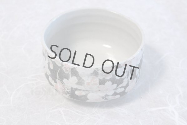 Photo4: Tokoname ware Japanese matcha tea bowl chawan wan Sakura hai wan (4)