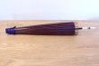 Photo3: Japanese umbrella bull's-eye Bangasa Wagasa bamboo sd plain Purple (3)