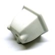 Photo5: Seto porcelain Japanese bonsai plant garden tree flower pot white hexagonal (5)