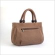 Photo3: Japanese dyeing Kakishibu persimmon tannin TOTE hand bag handmade wagara brown (3)