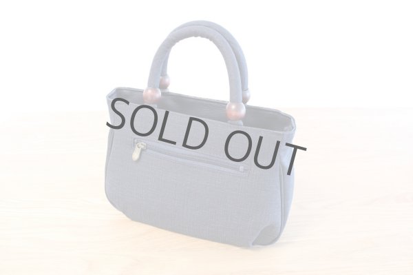 Photo3: Japanese dyeing Kakishibu persimmon tannin TOTE hand bag handmade wagara (3)