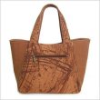 Photo1: Japanese dyeing Kakishibu persimmon tannin TOTE hand bag handmade Funagata aori (1)