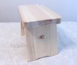 Photo3: Japanese Hinoki bath chair natural wood Stool size:HL (3)