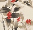 Photo3: Men-tumugi Japanese Cushion Cover TT Senryo flower cotton set of 5 (3)