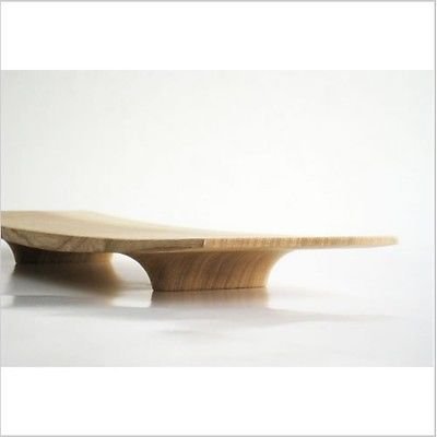 Photo2: Japanese Natural Wooden Sushi Sashi Serving Plate hisyodai M