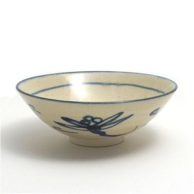 Photo2: Mino yaki ware Japanese tea bowl Anan tadasaku hira chawan Matcha Green Tea