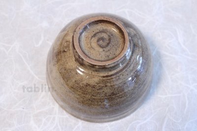 Photo1: Tokoname ware Japanese matcha tea bowl YT Konsei shirahagi