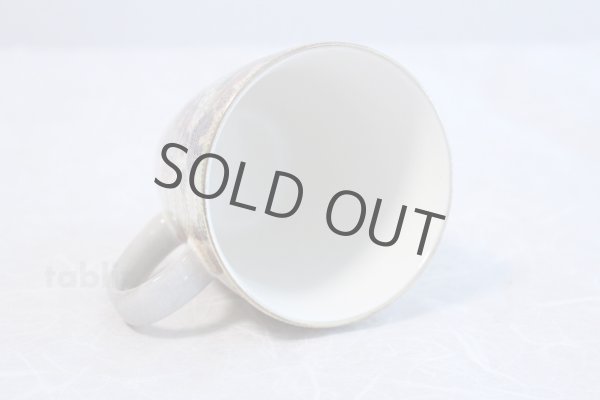 Photo4: Kutani porcelain Japanese tea coffee cups M3 Hanazume set of 2 (4)