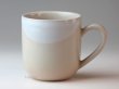 Photo10: Hagi yaki ware Japanese pottery mug coffee cup himedo 330ml (10)