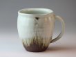 Photo10: Hagi yaki ware Japanese pottery mug coffee cup mei white 370ml (10)