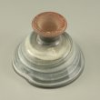 Photo3: Hagi Senryuzan climbing kiln Japanese pottery sake cup nerikomi H4.8cm set of 2 (3)