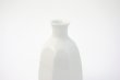 Photo2: Arita porcelain Japanese sake bottle & cups set white glaze nyuhaku shinogi (2)