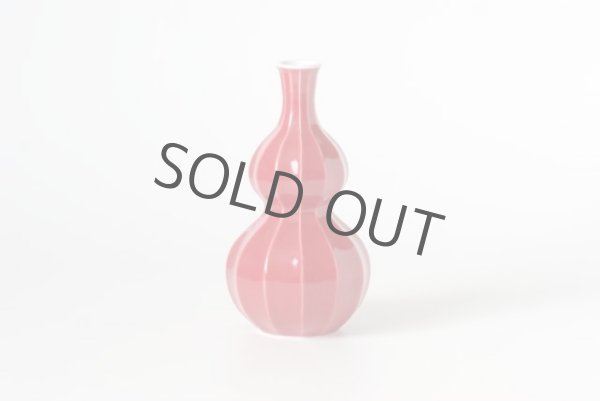 Photo2: Arita porcelain Japanese sake bottle & cups set red mentori Seito kiln 400ml (2)