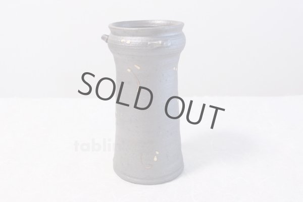 Photo2: Tokoname yaki ware Tukitokai Japanese vase H21cm (2)