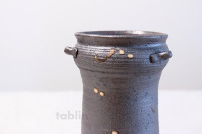 Photo3: Tokoname yaki ware Tukitokai Japanese vase H21cm