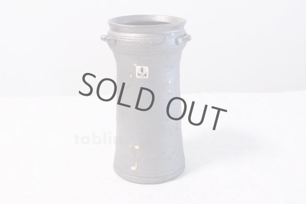 Photo3: Tokoname yaki ware Tukitokai Japanese vase H21cm (3)