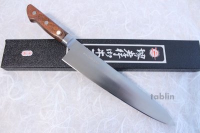 Photo3: SAKAI TAKAYUKI Japanese knife Aonikou blue-2 steel from Yasuki-the highest-grade