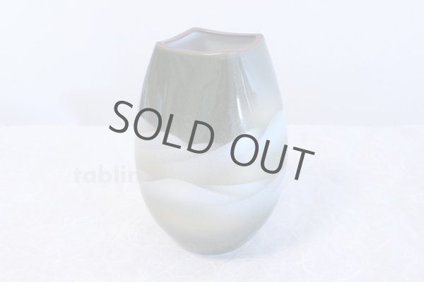 Photo2: Kutani ware Hachigo Renzan High Quality Japanese vase H240mm (2)