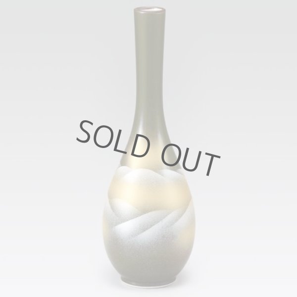 Photo3: Kutani ware mountains High Quality Japanese vase H25.5cm (3)