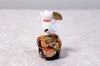 Photo5: Japanese Lucky Cat Tokoname yaki ware Porcelain Maneki Neko pyonko 3.7inch (5)